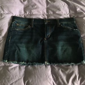 Joe’s jeans denim mini skirt like new